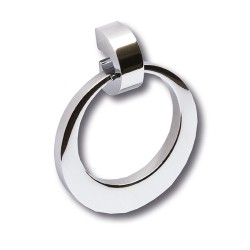 Ручка модерн кольцо 7260 0060 CR-CR цвет глянцевый хром диаметр 60 мм