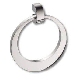 Ручка модерн кольцо 7260 0080 CR-CR цвет глянцевый хром диаметр 80 мм