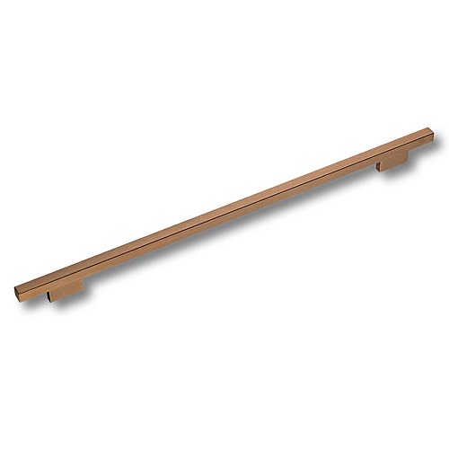 Ручка скоба 7345 0480 RSB-RSB цвет матовое розовое золото длина 560 мм, крепление 480 мм 