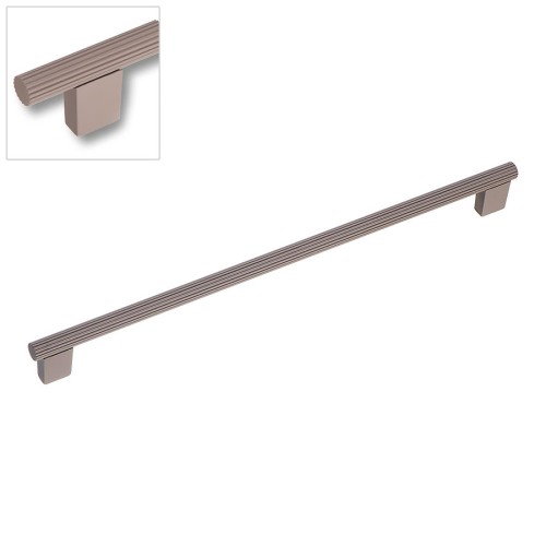 Ручка рейлинг 7451.0350.977 цвет базальт длина 350 мм, крепление 320 мм