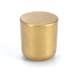 Ручка модерн кнопка цилиндр 8161-200 цвет матовое золото диаметр 25 мм