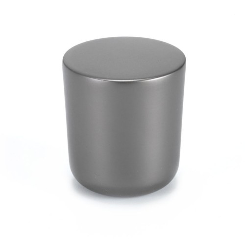 Ручка кнопка цилиндр 8161-750 цвет графит диаметр 25 мм 