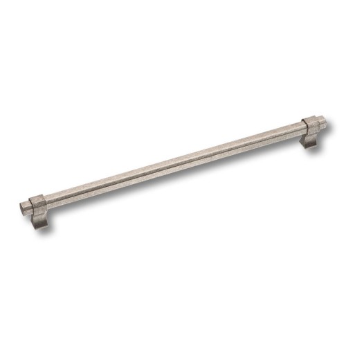 Ручка скоба 8720 0320 OSM-OSM цвет старое матовое серебро длина 355 мм, крепление 320 мм 