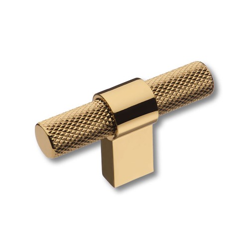 Ручка кнопка Т-образная 8774 0008 GL-GL цвет глянцевое золото длина 60 мм Ручка кнопка Т-образная 8774 0008 GL-GL цвет глянцевое золото длина 60 мм