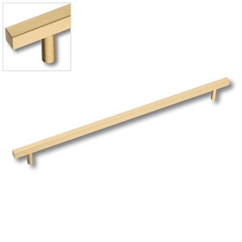 Ручка рейлинг 8807 0320 BB цвет матовое золото длина 370 мм, крепление 320 мм