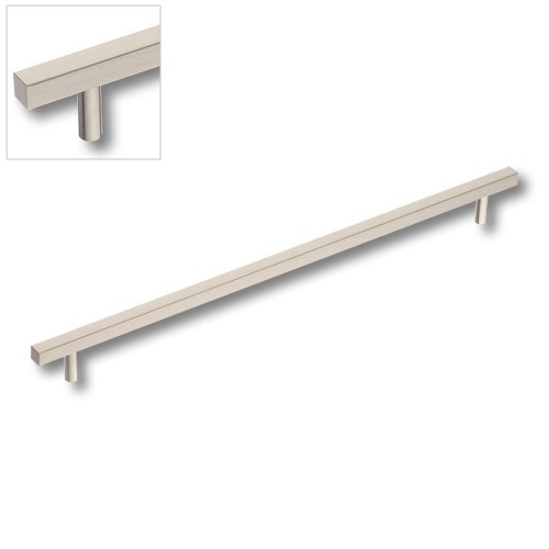 Ручка рейлинг 8807 0320 NB цвет матовый никель длина 370 мм, крепление 320 мм