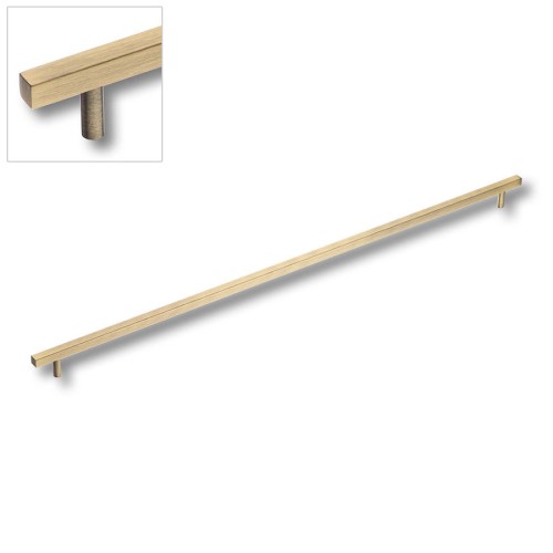 Ручка рейлинг 8807 0576 ABM цвет состаренная латунь длина 626 мм, крепление 576 мм