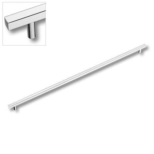 Ручка рейлинг 8807 0576 CR цвет глянцевый хром длина 626 мм, крепление 576 мм