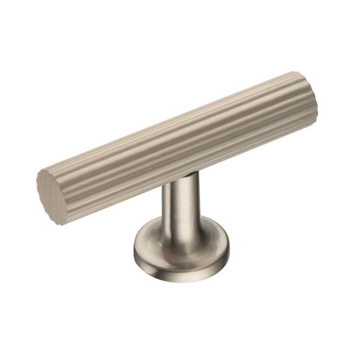 Ручка кнопка 8887 0008 NB-NB цвет брашированный никель ширина 60 мм 