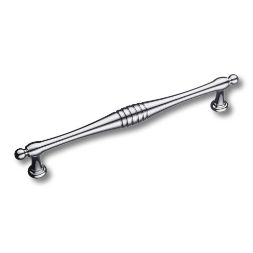 Ручка скоба BU 004.160.07 цвет глянцевый хром длина 190 мм, крепление 160 мм 