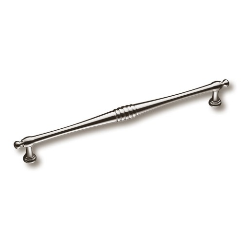 Ручка скоба BU 004.224.15 цвет глянцевое серебро длина 260 мм, крепление 224 мм 