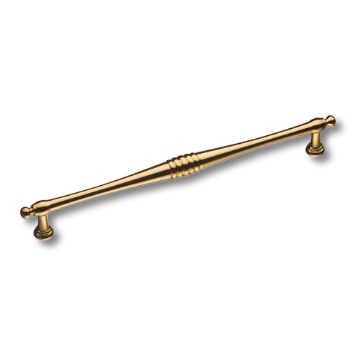 Ручка скоба BU 004.224.19 цвет глянцевое золото длина 260 мм, крепление 224 мм 