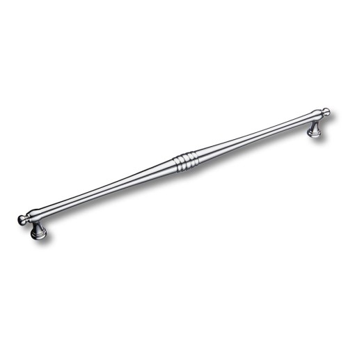 Ручка скоба BU 004.320.07 цвет глянцевый хром длина 350 мм, крепление 320 мм 