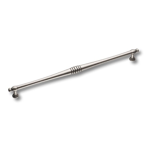 Ручка скоба BU 004.320.16 цвет античное серебро длина 350 мм, крепление 320 мм