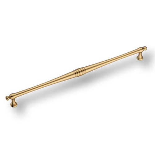 Ручка скоба BU 004.320.22 цвет матовое золото длина 350 мм, крепление 320 мм 