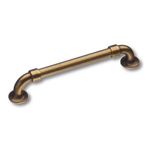 Ручка скоба BU 010.160.12 цвет античная бронза длина 185 мм, крепление 160 мм 