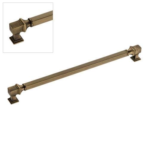 Ручка рейлинг BU 015.320.04RASQ цвет затененная бронза длина 340 мм, крепление 320 мм Ручка рейлинг BU 015.320.04RASQ цвет затененная бронза длина 340 мм, крепление 320 мм