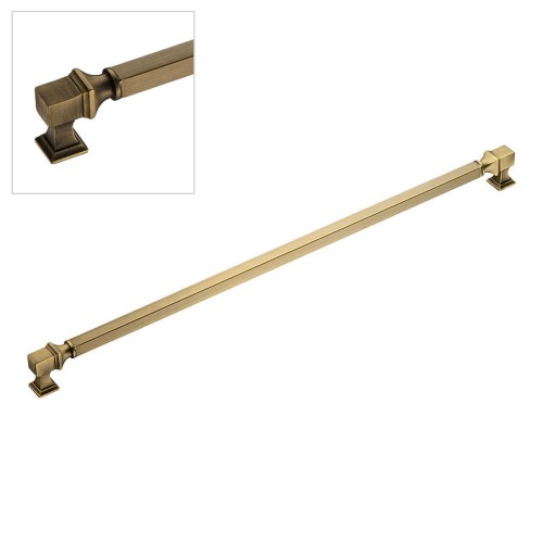 Ручка рейлинг BU 015.480.04RASQ цвет затененная бронза длина 497 мм, крепление 480 мм 