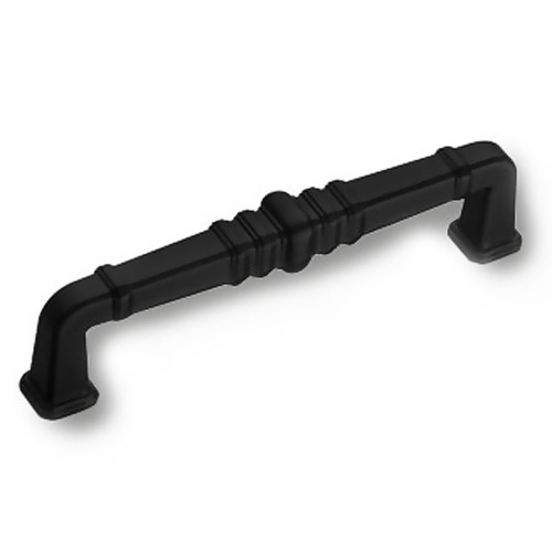 Ручка скоба KT 012.128.09 цвет черный матовый длина 162 мм, крепление 128 мм 