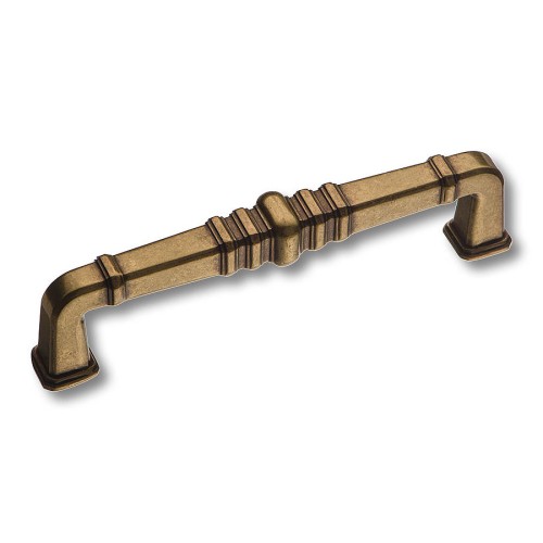 Ручка скоба KT 012.128.12 цвет античная бронза длина 162 мм, крепление 128 мм 