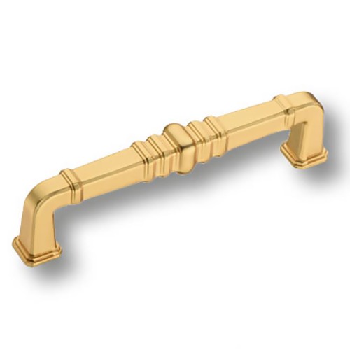 Ручка скоба KT 012.128.22 цвет матовое золото длина 162 мм, крепление 128 мм