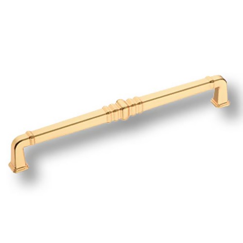 Ручка скоба KT 012.224.22 цвет матовое золото длина 258 мм, крепление 224 мм