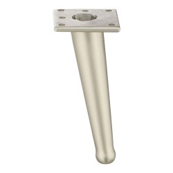 Опора мебельная 1180 0140 B-00149 SATEN серия Bone цвет никель высота 140 мм 