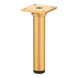 Опора мебельная 1390.140 Gold Varak цвет матовое золото высота 140 мм