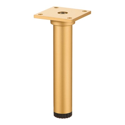 Опора мебельная 1390.140 Gold Varak цвет матовое золото высота 140 мм