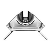 Коннектор для мебельной опоры серия CRUZ модель 2394 Chrome Baza цвет глянцевый хром