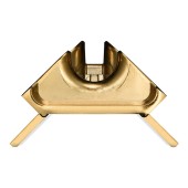 Коннектор для мебельной опоры серия CRUZ модель 2394 Gold Baza цвет глянцевое золото