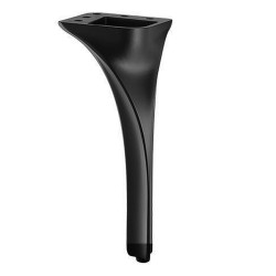 Опора мебельная 2399 0210 Matt Black цвет черный матовый высота 210 мм