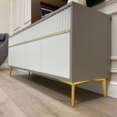 Опора мебельная ESL 307-150 Black цвет черный матовый высота 150 мм