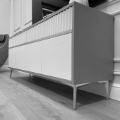 Опора мебельная ESL 307-150 Chrome цвет глянцевый хром высота 150 мм 