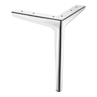 Опора мебельная ESL 307-200 Chrome цвет глянцевый хром высота 200 мм