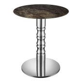 Опора мебельная для стола EXC 1907 Chrome цвет глянцевый хром высота 710 мм 