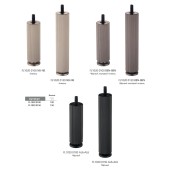 Опора мебельная регулируемая FL1020 0100 NB-NB цвет никель высота 100 мм