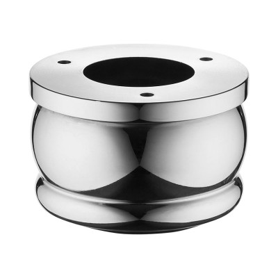 Опора мебельная KAL-0006-0050-A01 цвет глянцевый хром регулируемая высота 50 мм