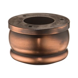 Опора мебельная KAL-0006-0050-A07 цвет античная медь регулируемая высота 50 мм 