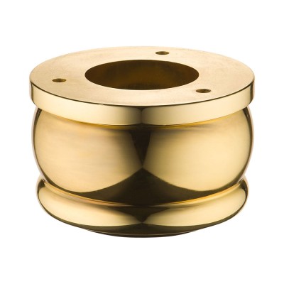 Опора мебельная KAL-0006-0050-A09 цвет глянцевое золото регулируемая высота 50 мм