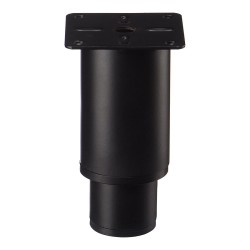 Опора мебельная KAX-0042-0100-B13 цвет черный высота 100 мм