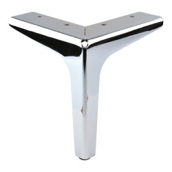 Опора мебельная KAX-0046-0150-A01 цвет глянцевый хром высота 150 мм 