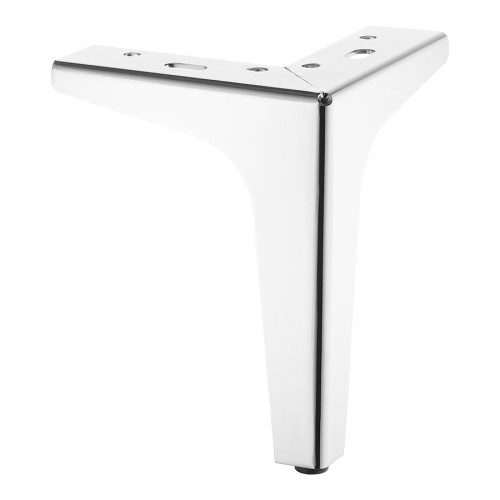 Опора мебельная KAX-0046-0176-A01 цвет глянцевый хром высота 176 мм 