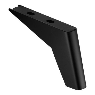 Опора мебельная KAX-0437-0125-B13 цвет черный высота 125 мм 