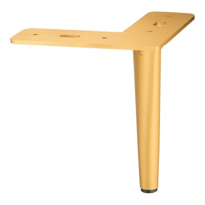 Опора мебельная KAX-0441-0150-C35 цвет матовое золото высота 150 мм 