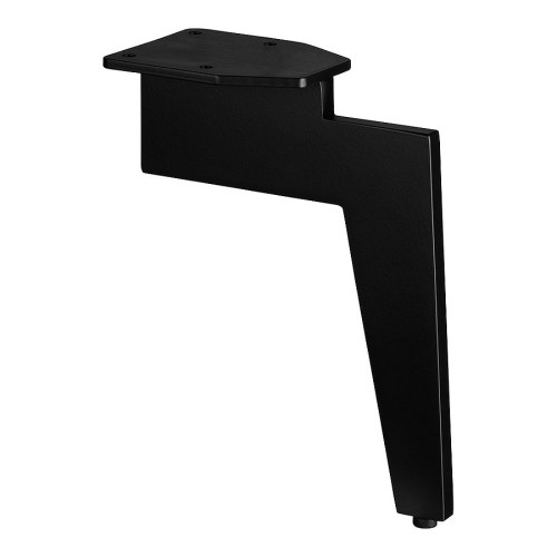 Опора мебельная KAX-0446-0180-B13 цвет черный высота 180 мм 