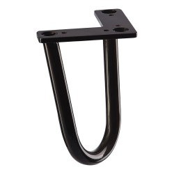 Опора мебельная KAX-0741-0150-B13 цвет черный высота 150 мм Опора мебельная KAX-0741-0150-B13 цвет черный высота 150 мм