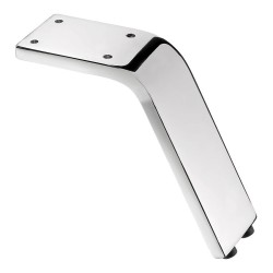 Опора мебельная KAX-0751-0120-A01 цвет глянцевый хром высота 120 мм