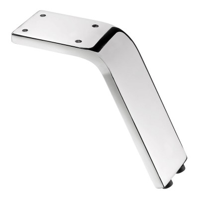 Опора мебельная KAX-0751-0120-A01 цвет глянцевый хром высота 120 мм