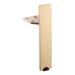 Опора мебельная KAX-0809-0150-C25 цвет матовое золото высота 150 / 200 мм